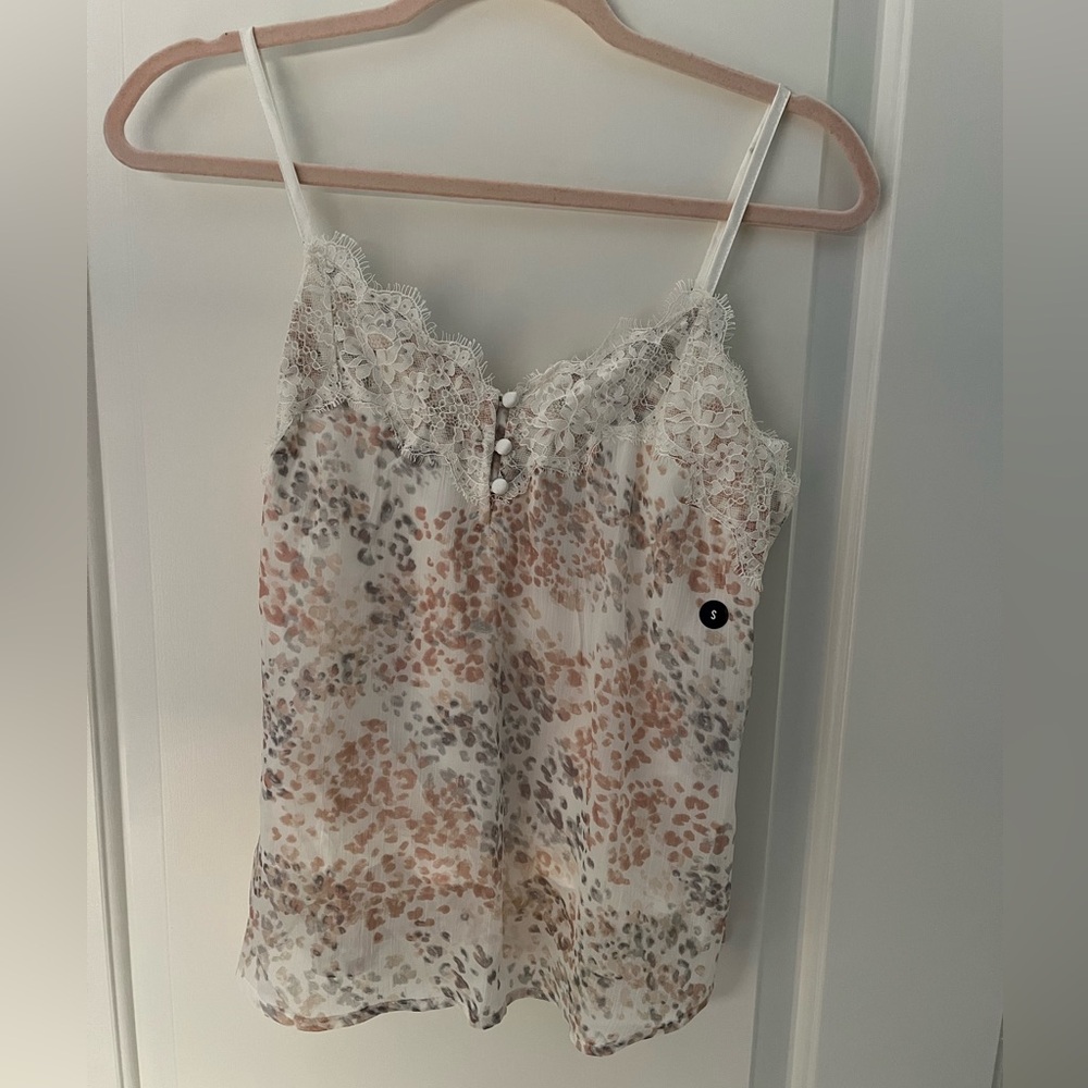 Abercrombie & Fitch Lace-Trim Tank – Size Small – New with Tags!